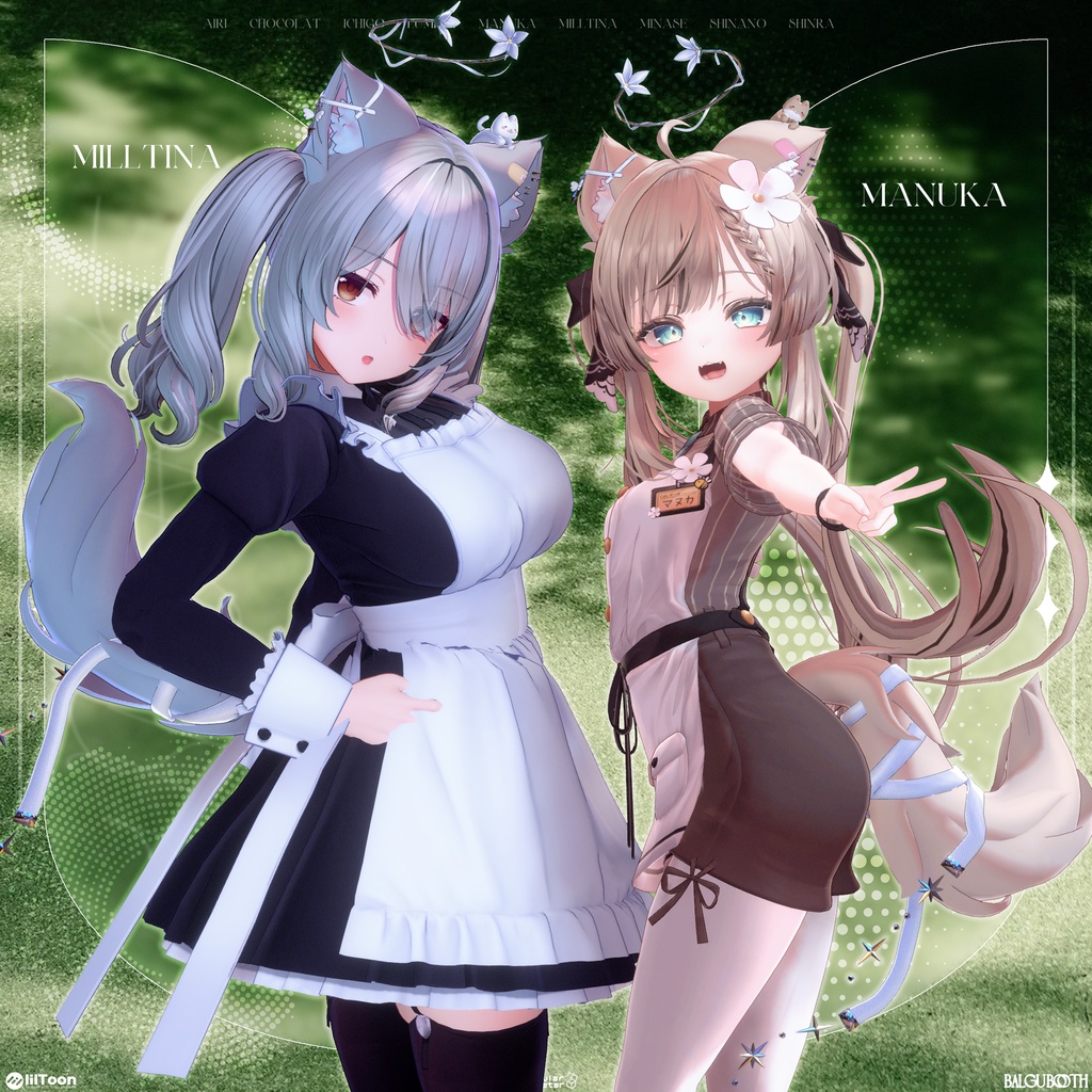 📢!発売セール中!📢 ✨9アバター対応✨ 🍀Fairy Mellow🍀