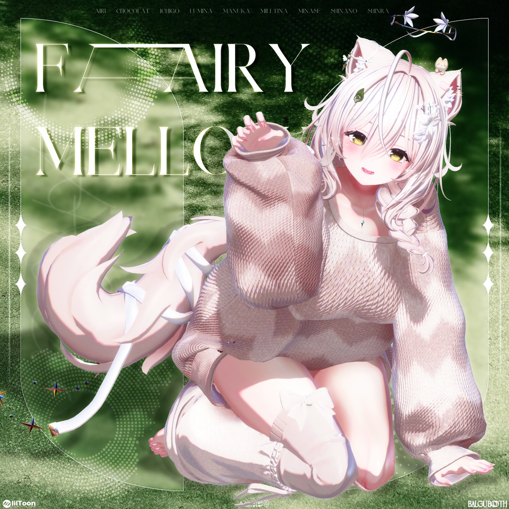 📢！発売セール中！📢 ✨9アバター対応✨ 🍀Fairy Mellow🍀