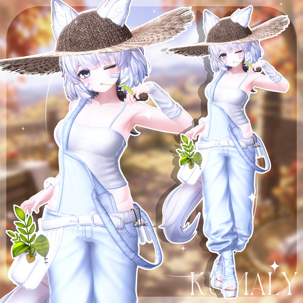 📢!発売セール中!📢 ✨8アバター対応✨🌿Meadow Forager🌿