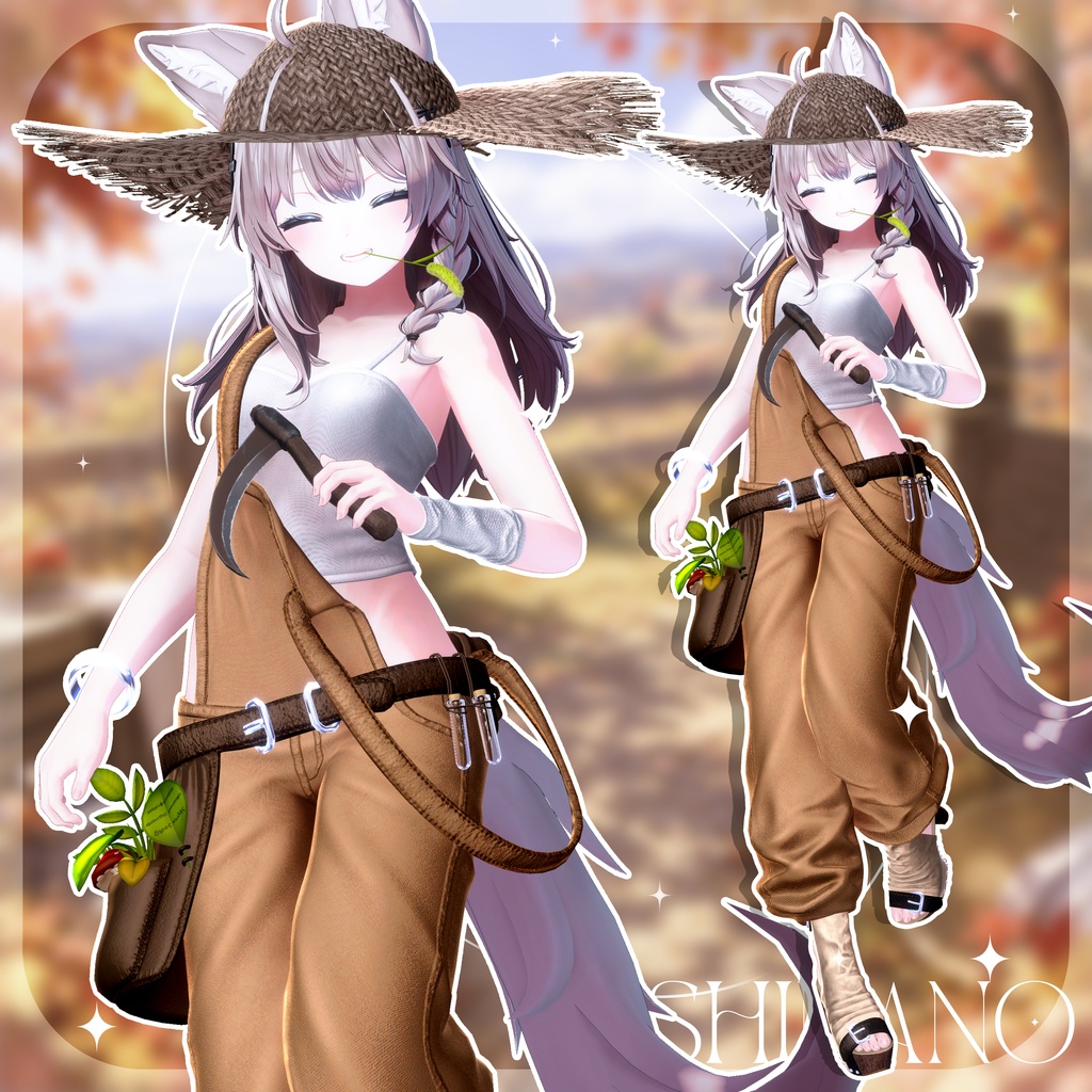 📢!発売セール中!📢 ✨8アバター対応✨🌿Meadow Forager🌿