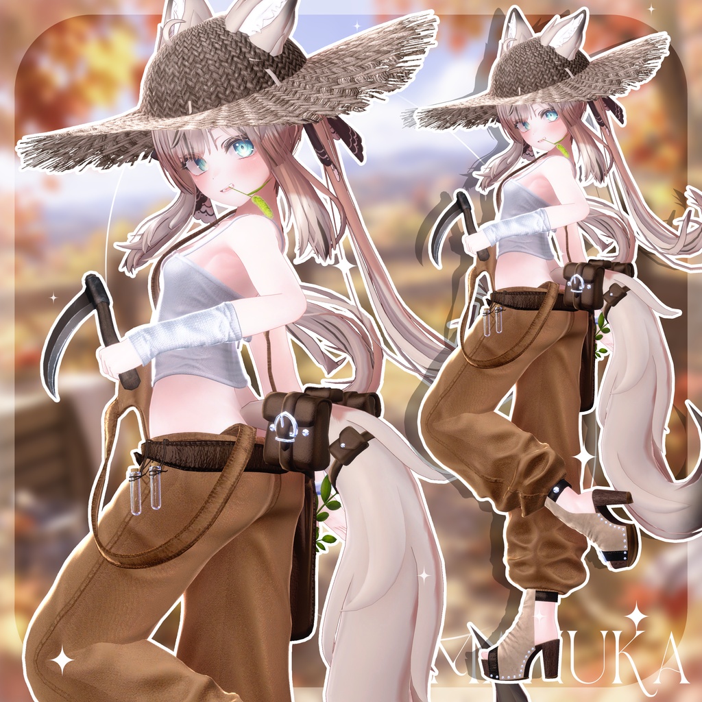 📢!発売セール中!📢 ✨8アバター対応✨🌿Meadow Forager🌿