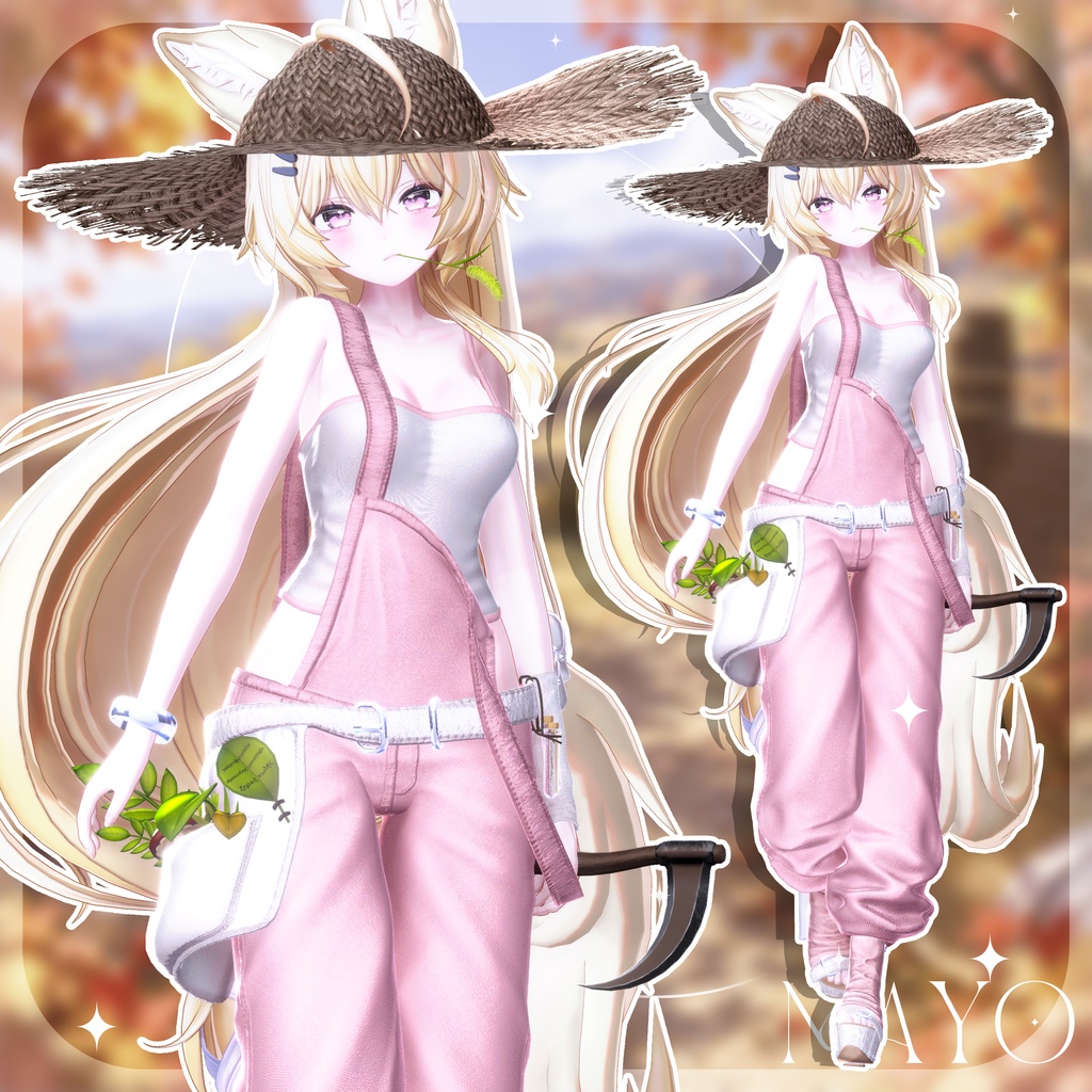 📢!発売セール中!📢 ✨8アバター対応✨🌿Meadow Forager🌿