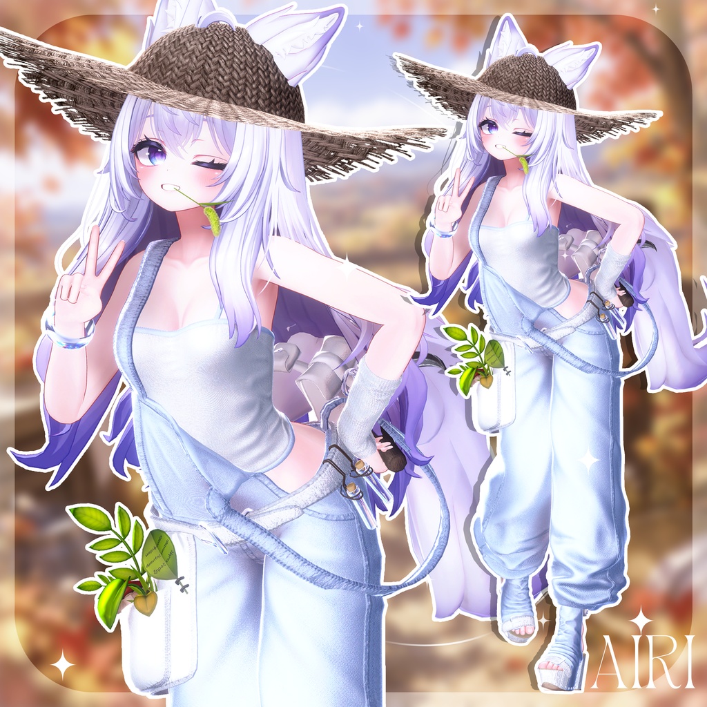 📢!発売セール中!📢 ✨8アバター対応✨🌿Meadow Forager🌿