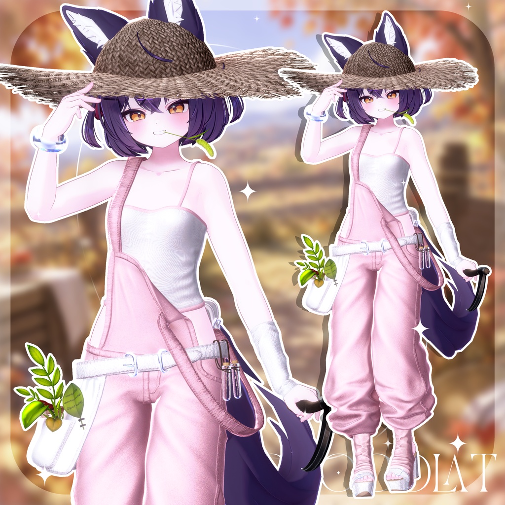 📢!発売セール中!📢 ✨8アバター対応✨🌿Meadow Forager🌿