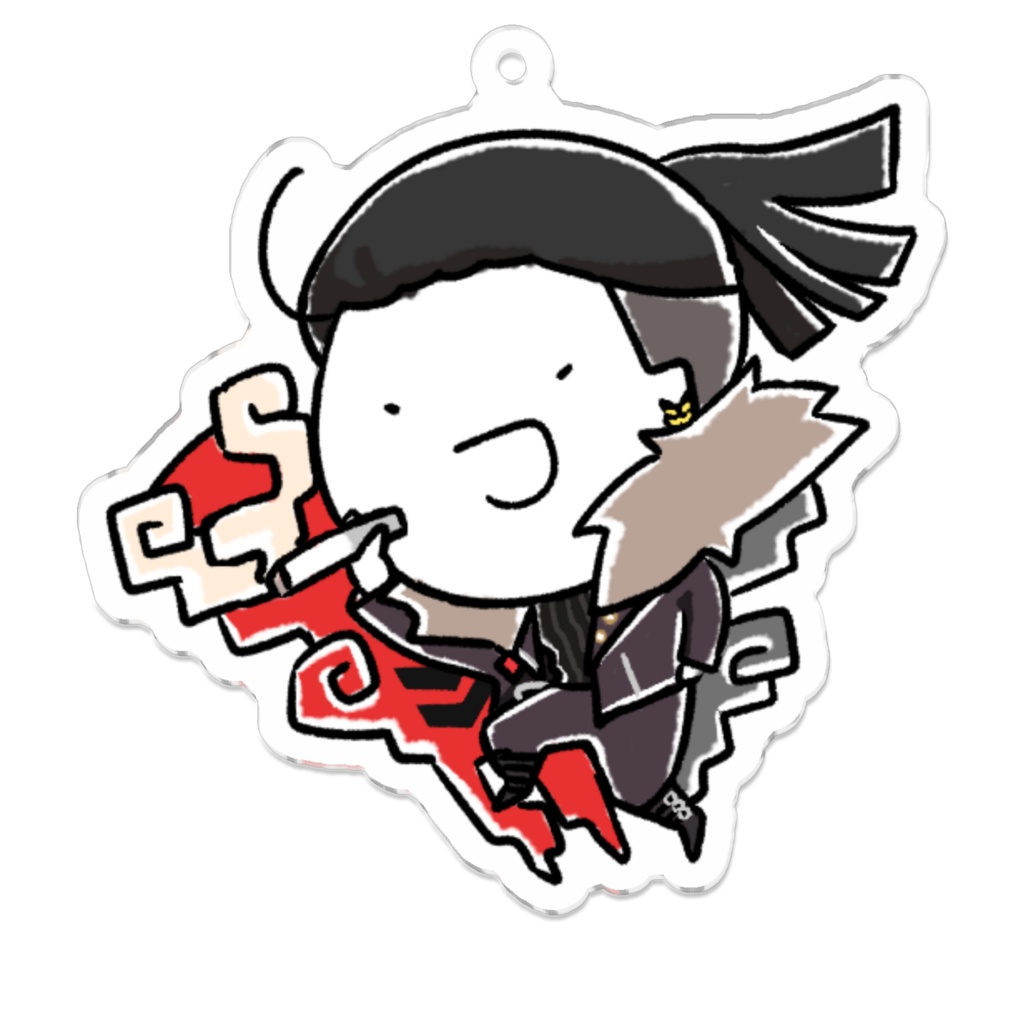 鬼塚まのびver.2 キーホルダー