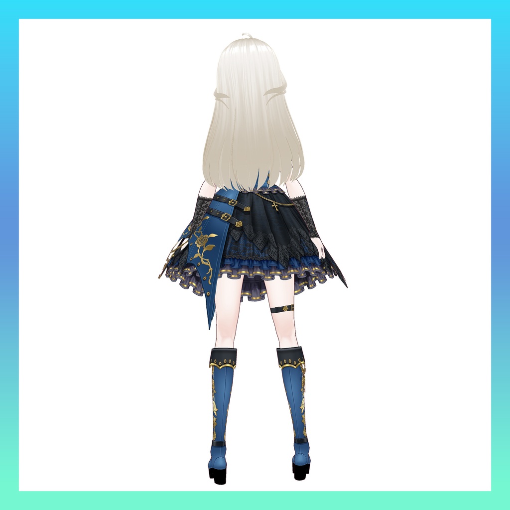 【VTuberアバター】Vroid Studioアバターの制作代行【3Dモデル】