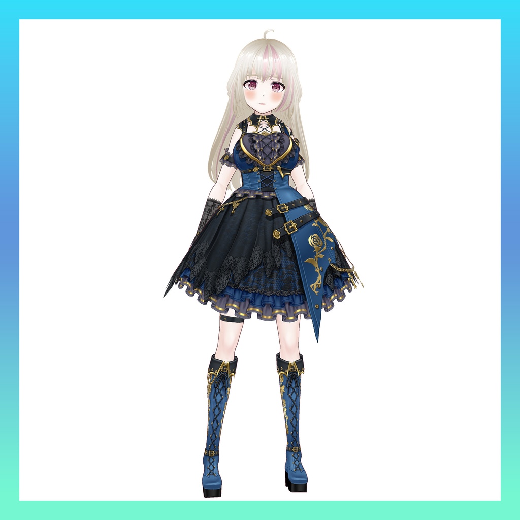 【VTuberアバター】Vroid Studioアバターの制作代行【3Dモデル】