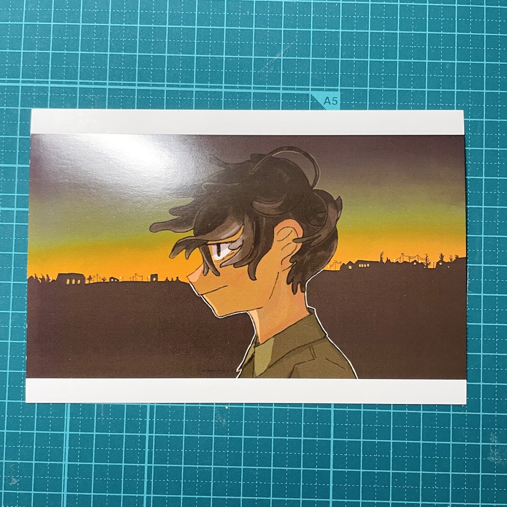 夕焼けポストカード