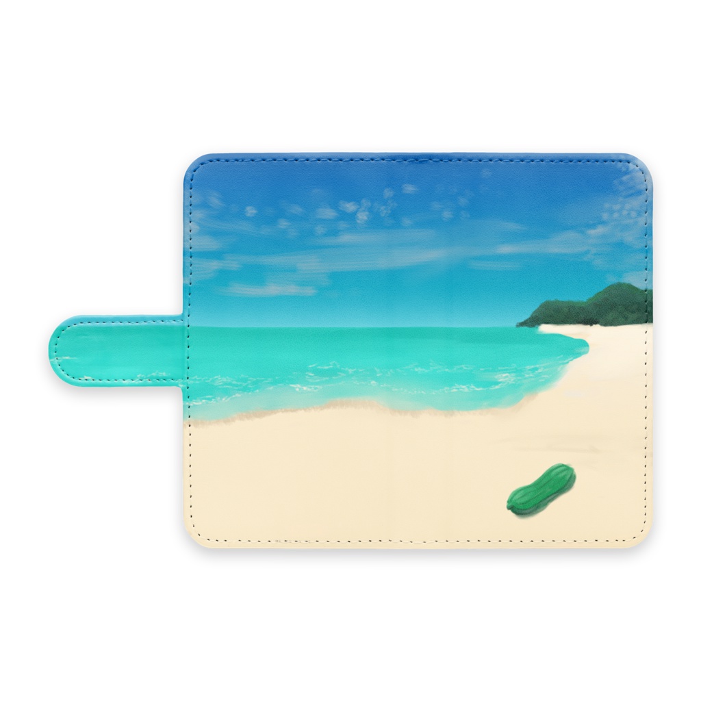 ビーチなヘチマAndroidケース