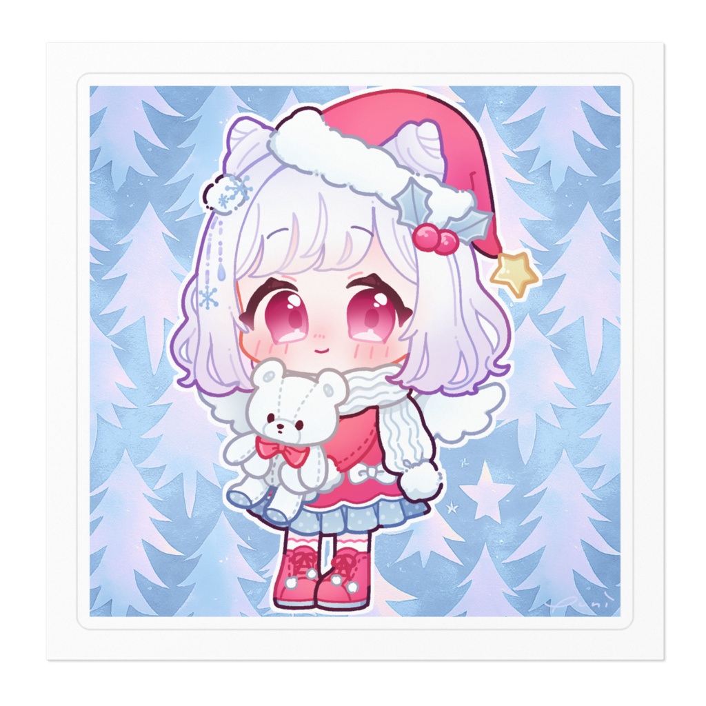 雪乃うみクリスマス2024ステッカー