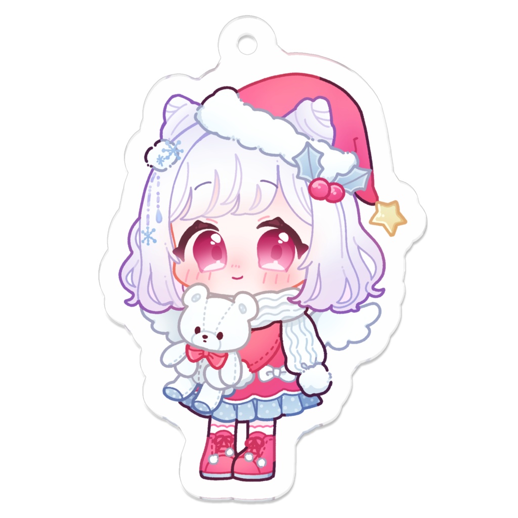 雪乃うみクリスマス2024アクリルキーホルダー