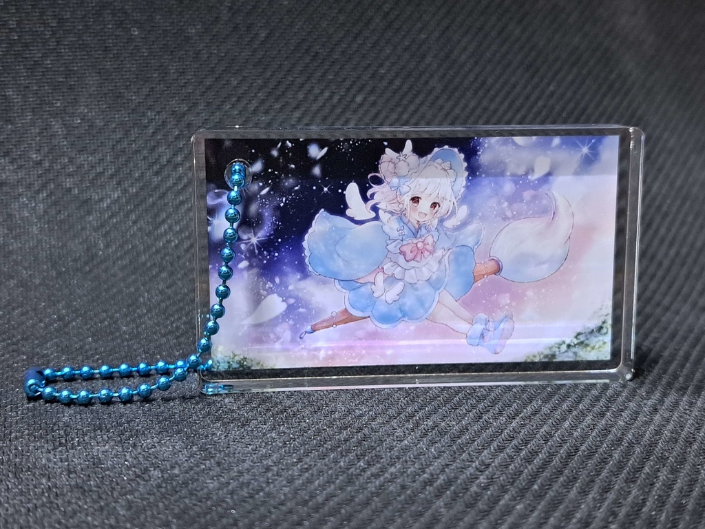 雪乃うみ歌みた04『Snow Mix♪』アクリルブロックキーホルダー