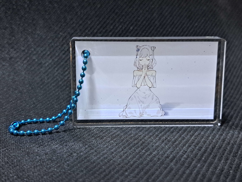 雪乃うみ歌みた05『君の神様になりたい。』アクリルブロックキーホルダー