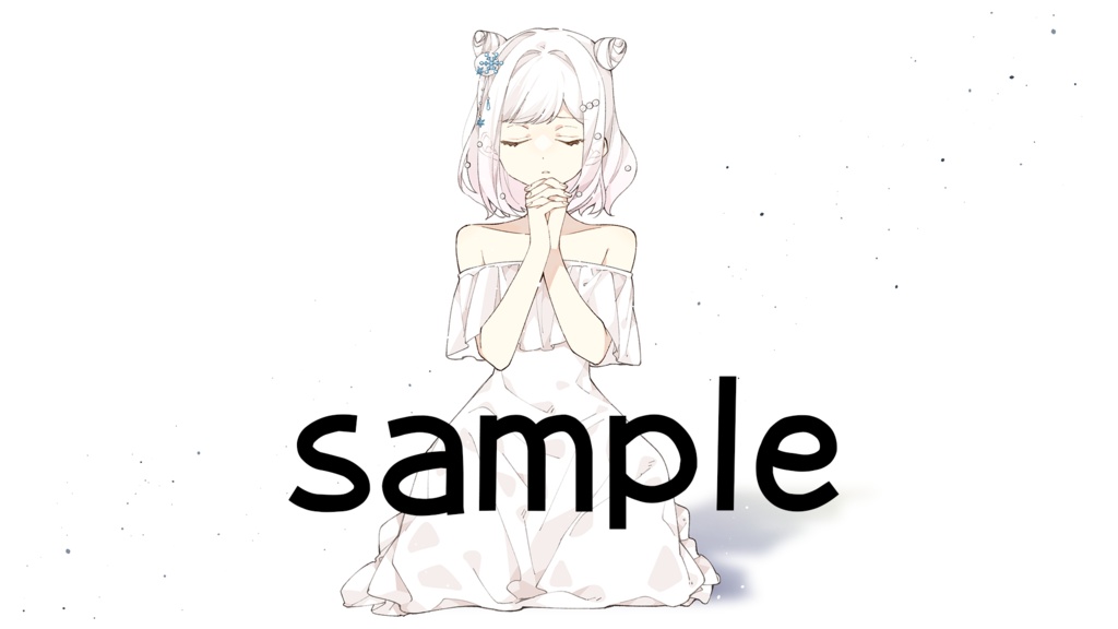 雪乃うみ歌みた05『君の神様になりたい。』アクリルブロックキーホルダー