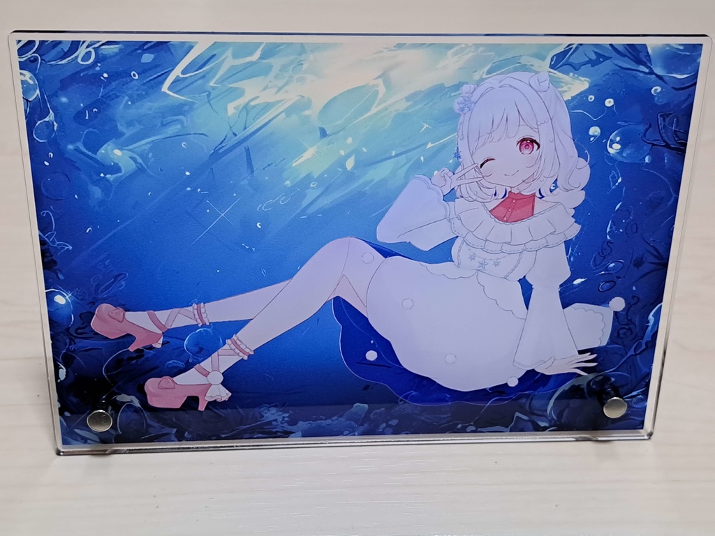 【限定受注販売】雪乃うみ2周年アクリルフォトパネル