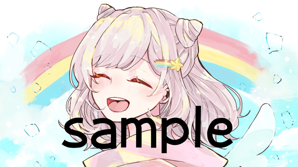 雪乃うみ歌みた06『Smile to Smile』アクリルブロックキーホルダー