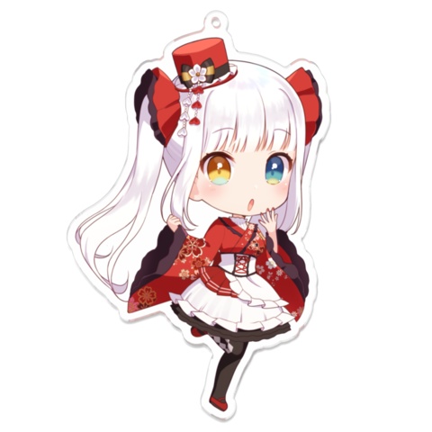 「2020年誕生日記念アクリルキーホルダー」すとろべりぃ♡こんふぃちゅ～る衣装ver