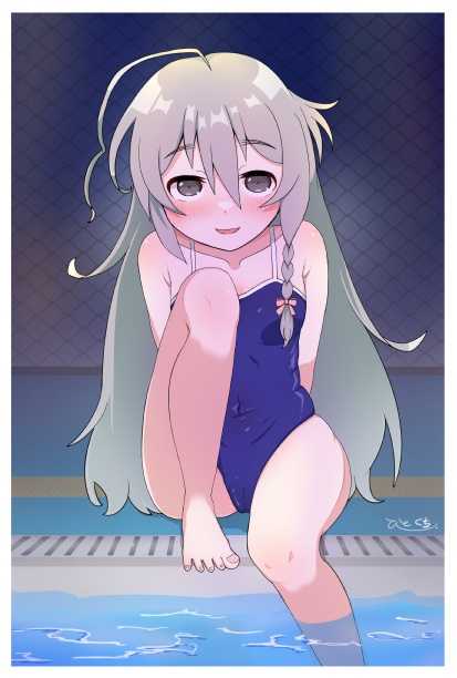 アイドルのスク水ポストカード３種