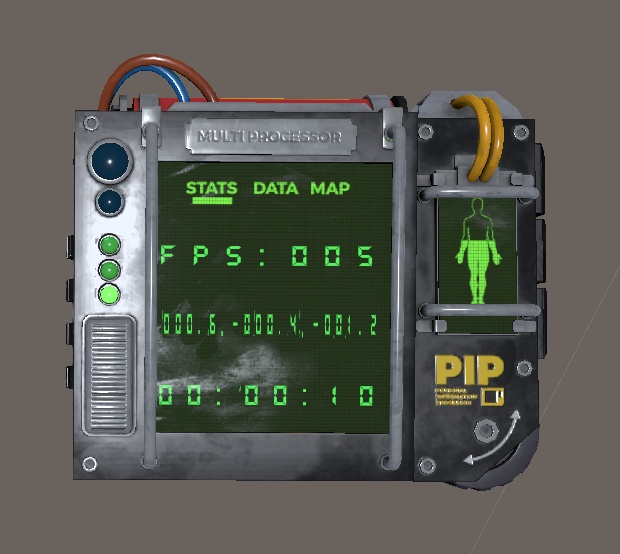 Advanced Pip-Boy Watch For VRChat Avatars SDK 3.0