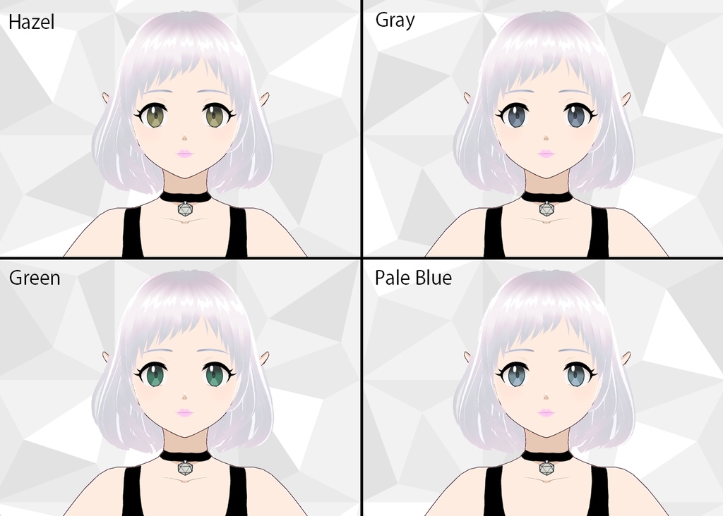 ポケモン Pokemon Legends: Arceus Vroid Iris/Highlight Textures Complete Collection