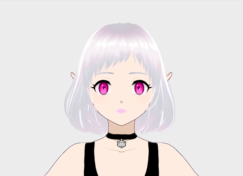 Anime Vroid Studio Iris/Highlight Texture - Pink