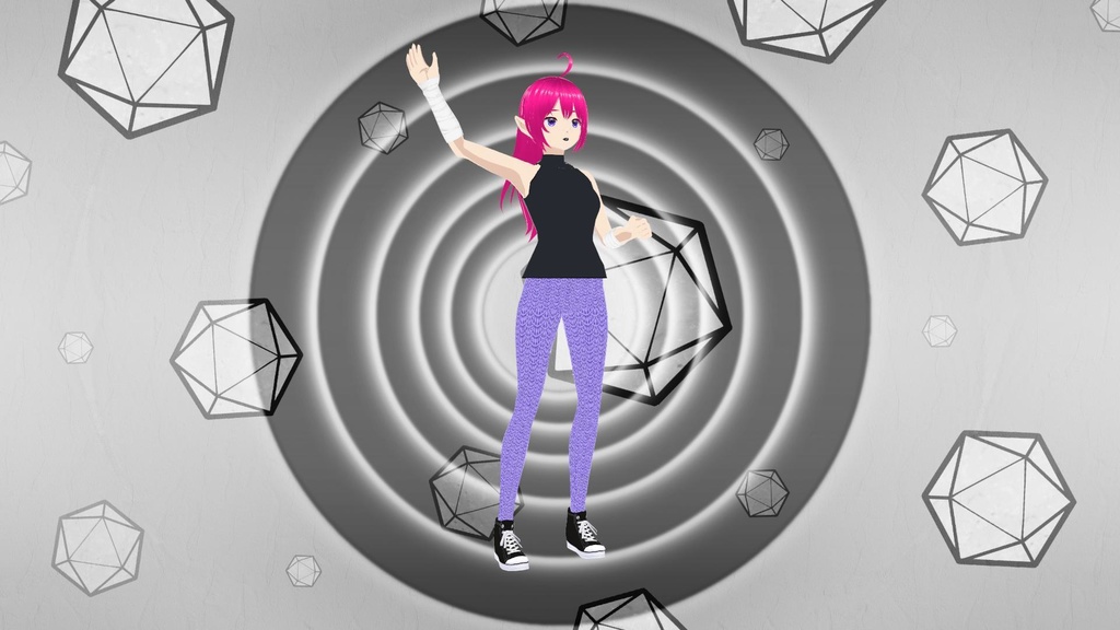 マーメイドレギンス Mermaid Scale Leggings - Amethyst Purple "Maple Scales"