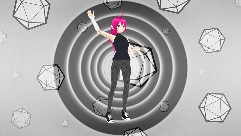 マーメイドレギンス Mermaid Scale Leggings - Midnight Black "Maple Scales"