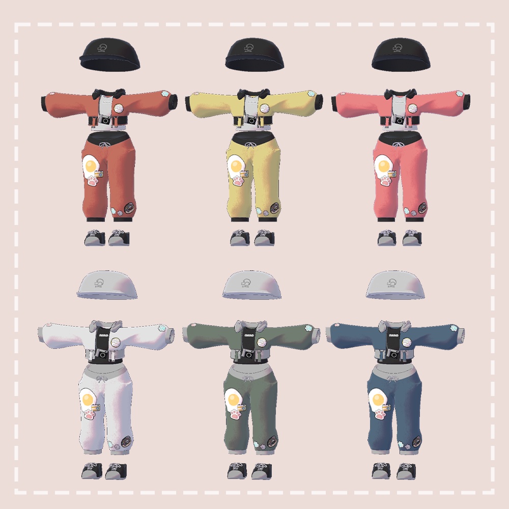 PoteLab Cozy Series #01_Cozy Snap Cat – for Chibi Avatars