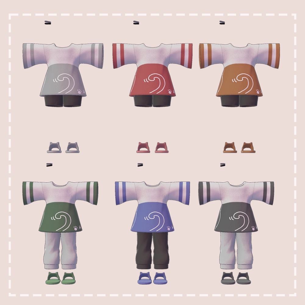 PoteLab Cozy Series #02_Cozy Pajama Cat