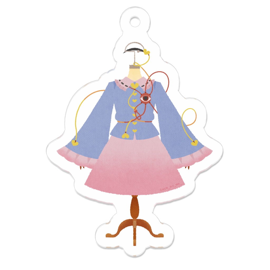 古明地さとり 東方 お洋服シリーズ アクリルキーホルダー