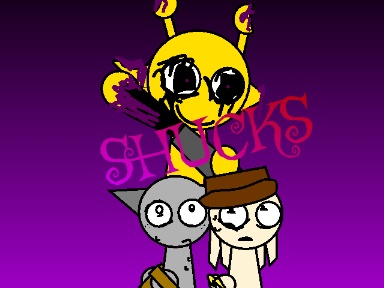 SHUCKS SPRUNKI version sketch.[FREE]