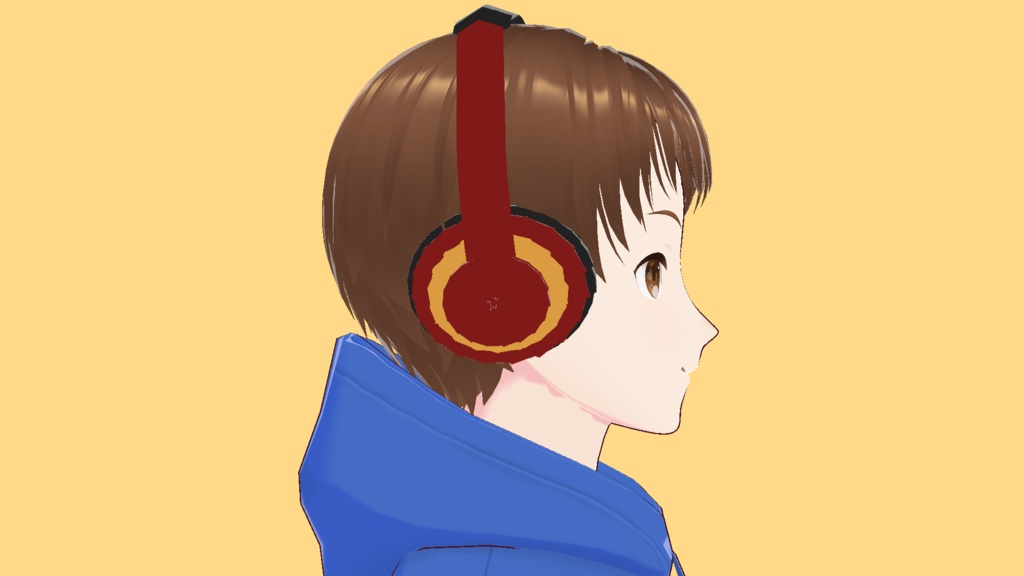 【VRoid】試作品ヘッドホン Headphone