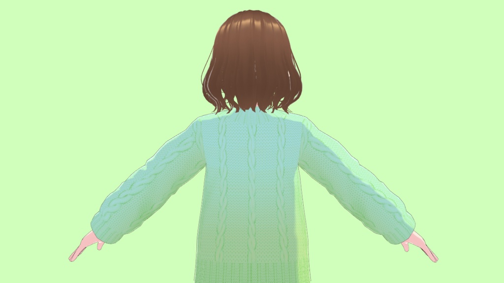 【VRoid】ガイズくんセーター【Fall Guys】