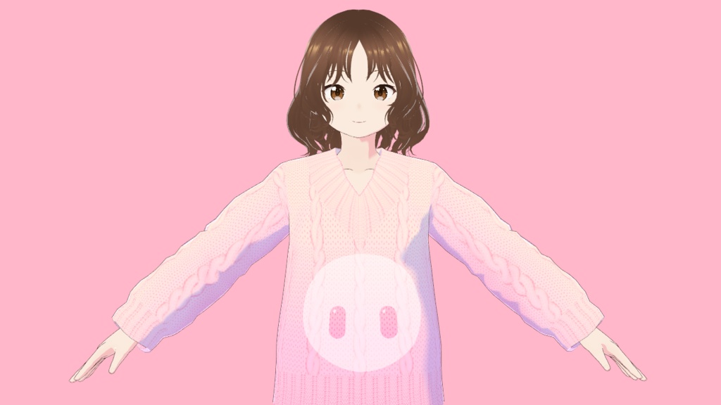 【VRoid】ガイズくんセーター【Fall Guys】