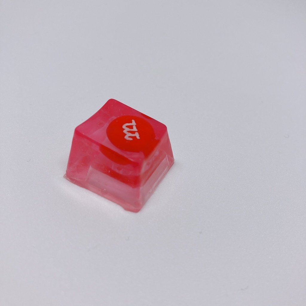 mなキーキャップ ぴんく！