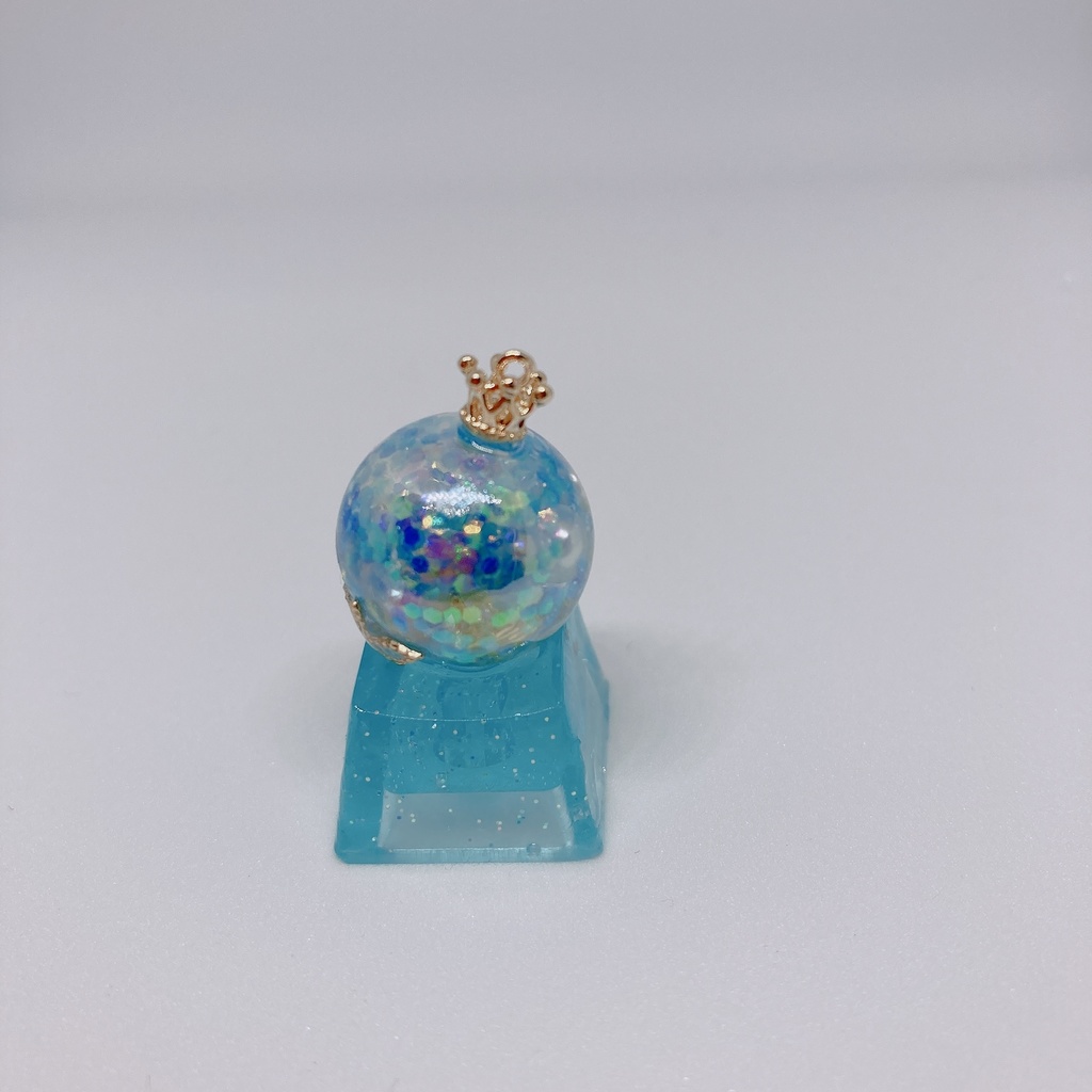 ガラスドームキーキャップ 