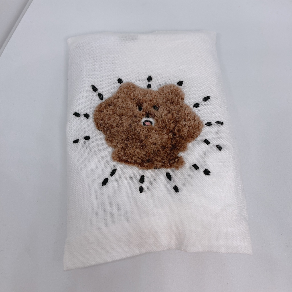 もこくまポケットティッシュカバー