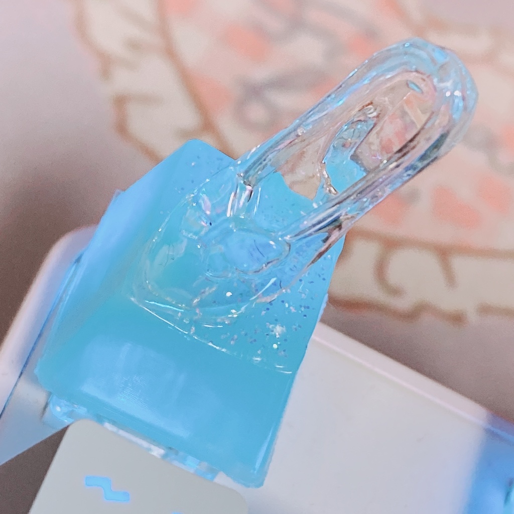 ガラスの靴キーキャップ