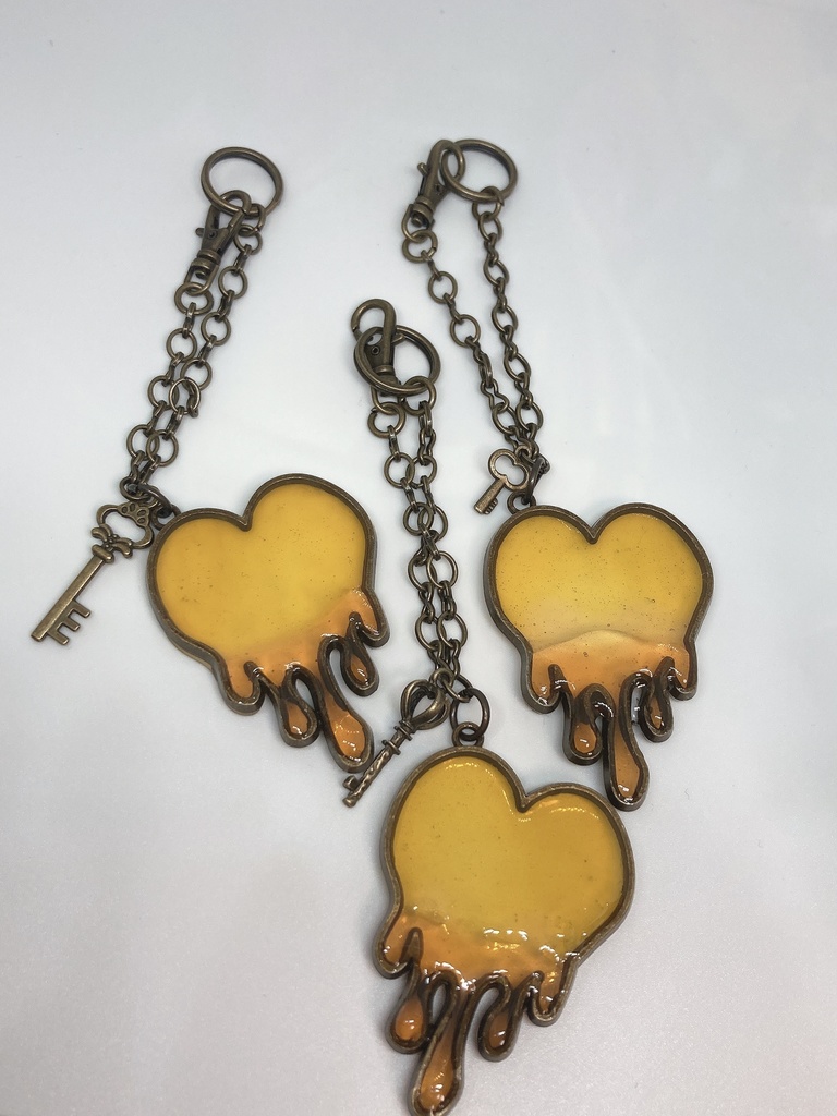 アンティークな蜂蜜檸檬バッグチャーム