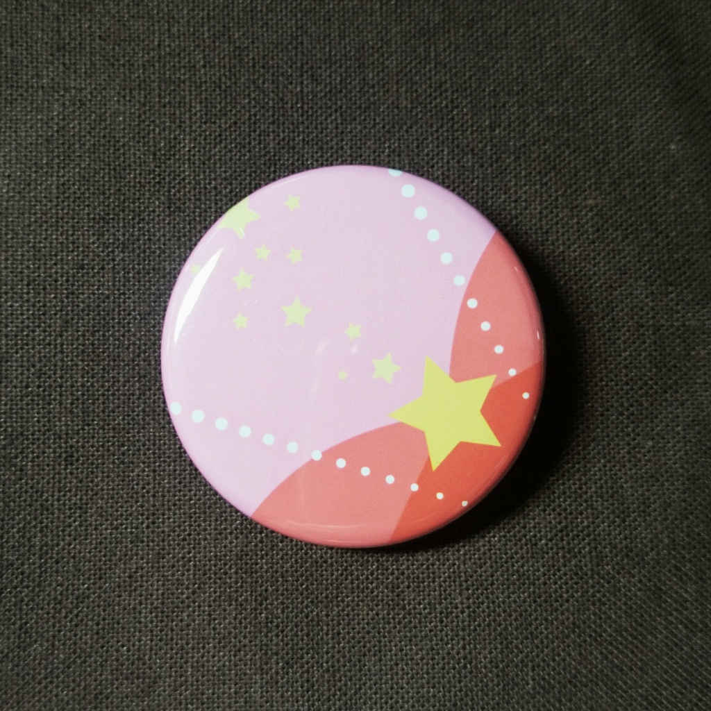 【処分SALE】キャラモチーフ同人缶バッジ