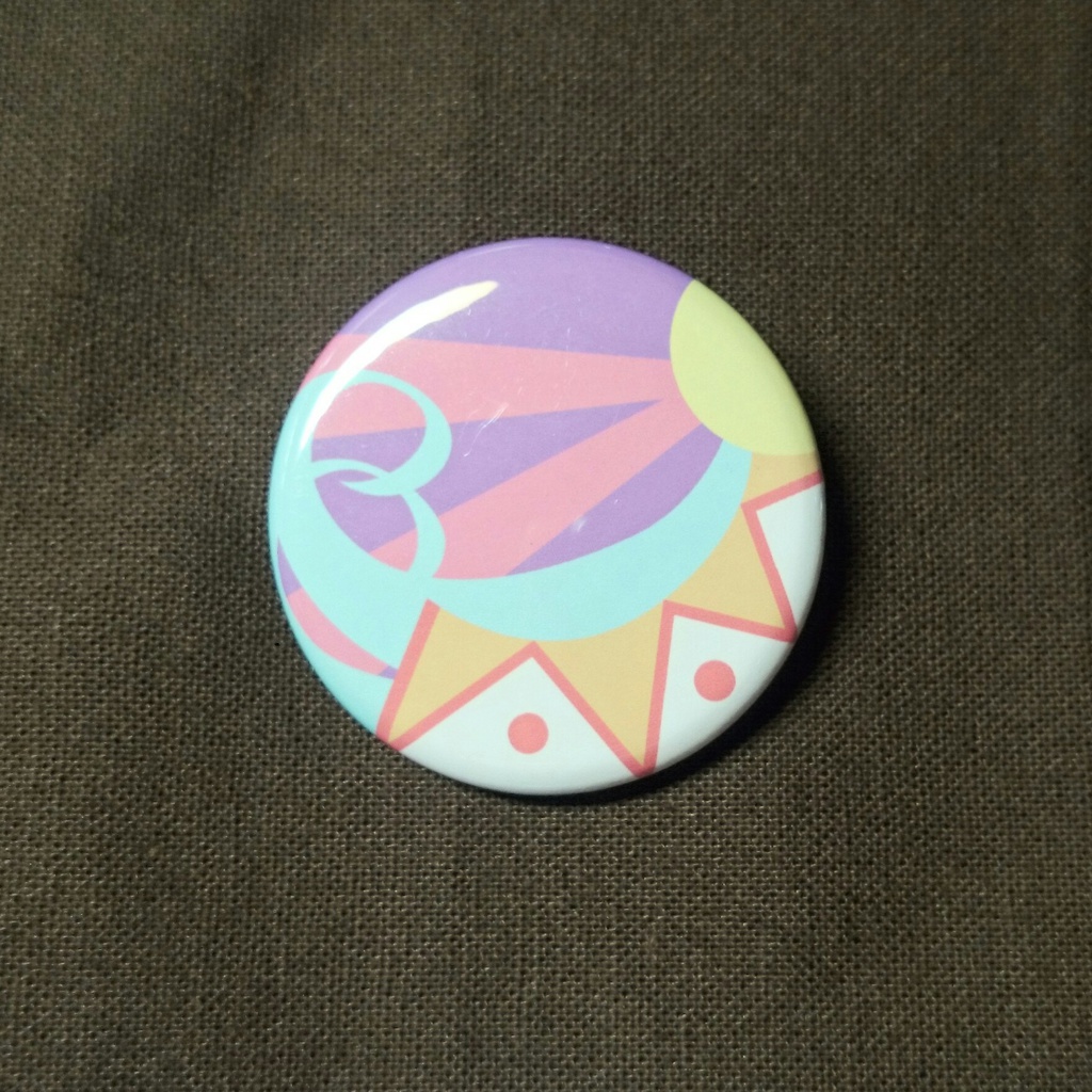 【処分SALE】キャラモチーフ同人缶バッジ