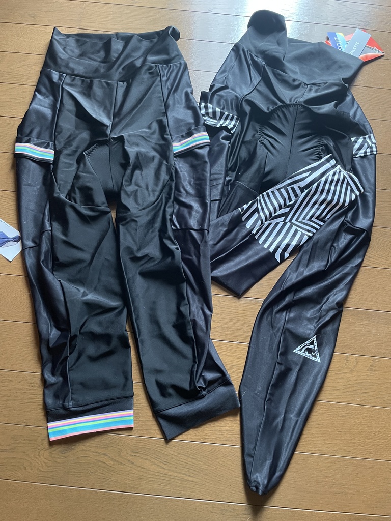 ハイウエストレーパン レディースパッド