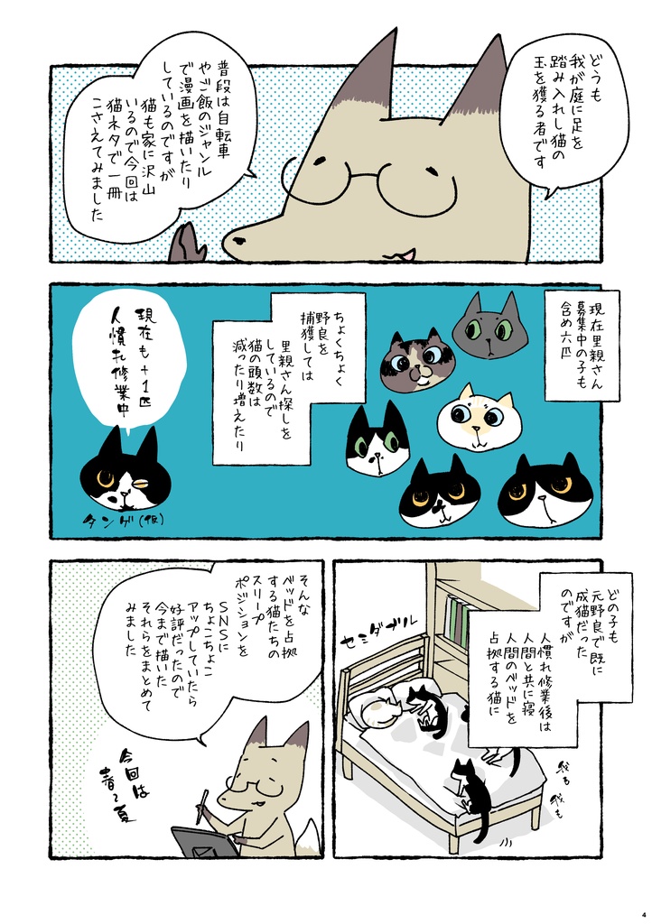猫ポジ 春夏編