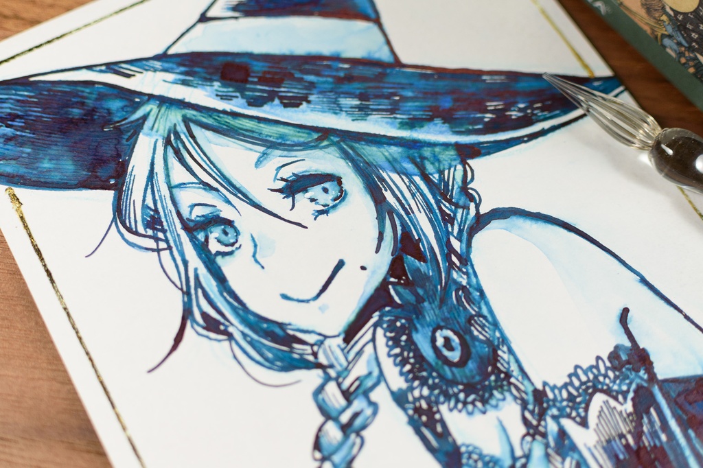 【原画】魔女輪花ちゃん