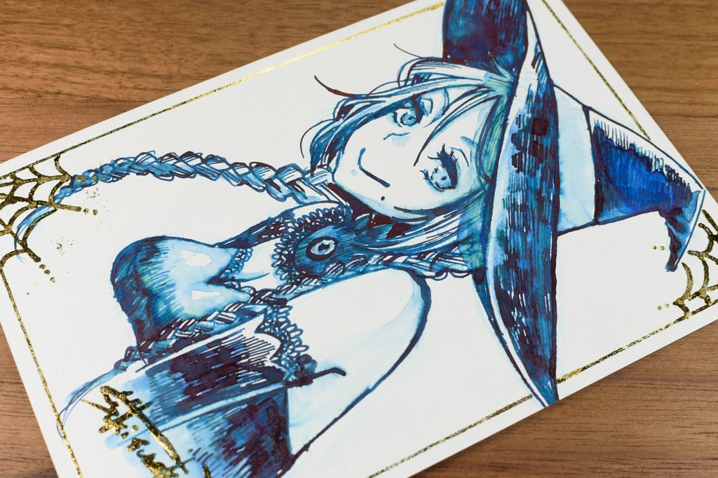 【原画】魔女輪花ちゃん