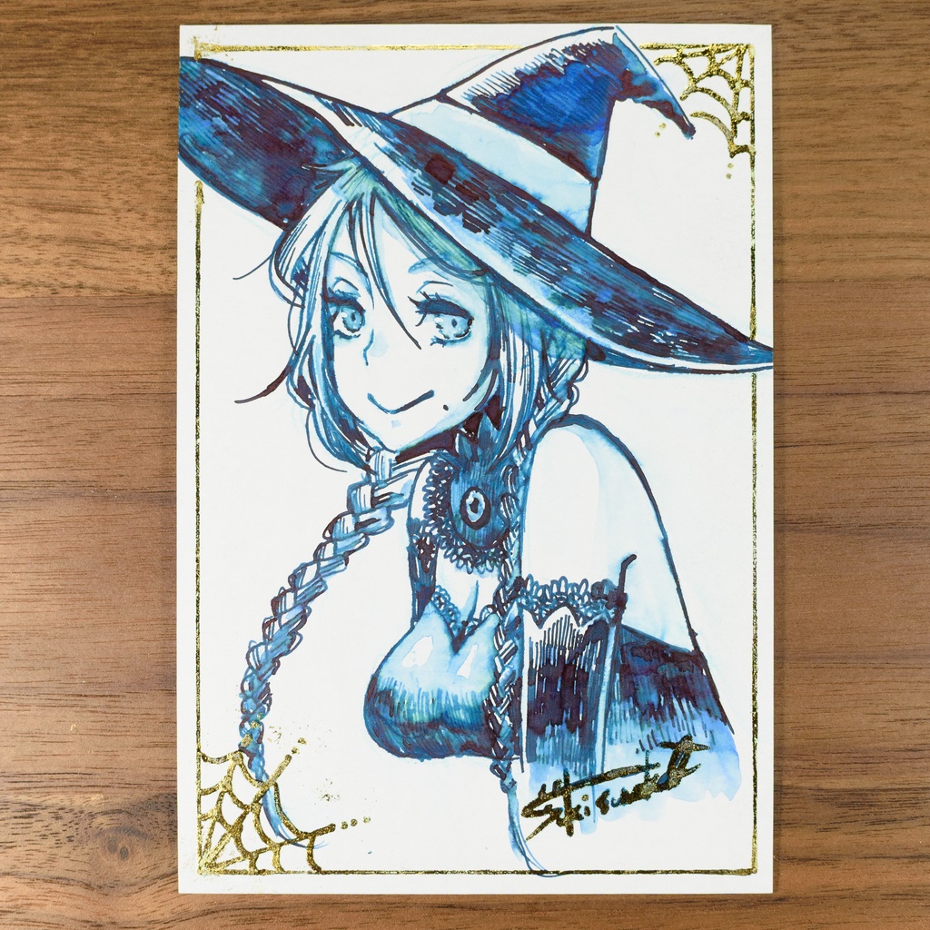 【原画】魔女輪花ちゃん