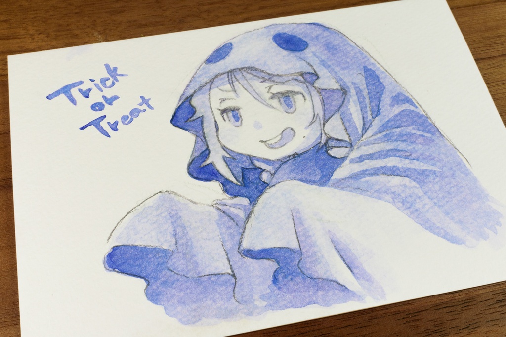 【原画】おばけ輪花ちゃん