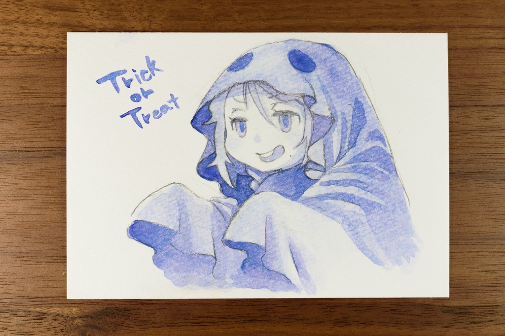 【原画】おばけ輪花ちゃん
