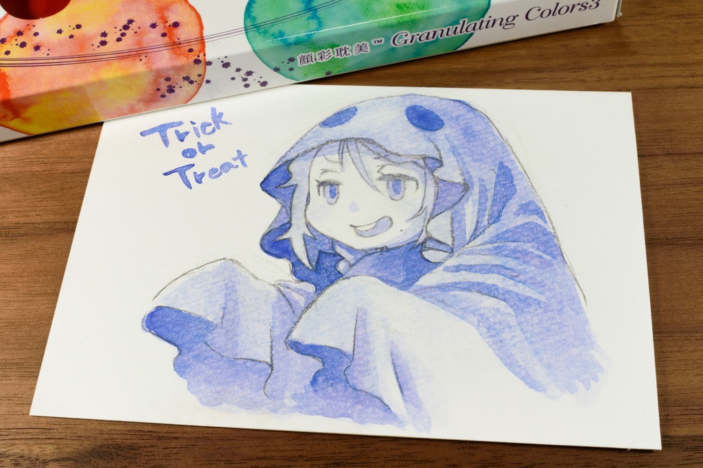 【原画】おばけ輪花ちゃん
