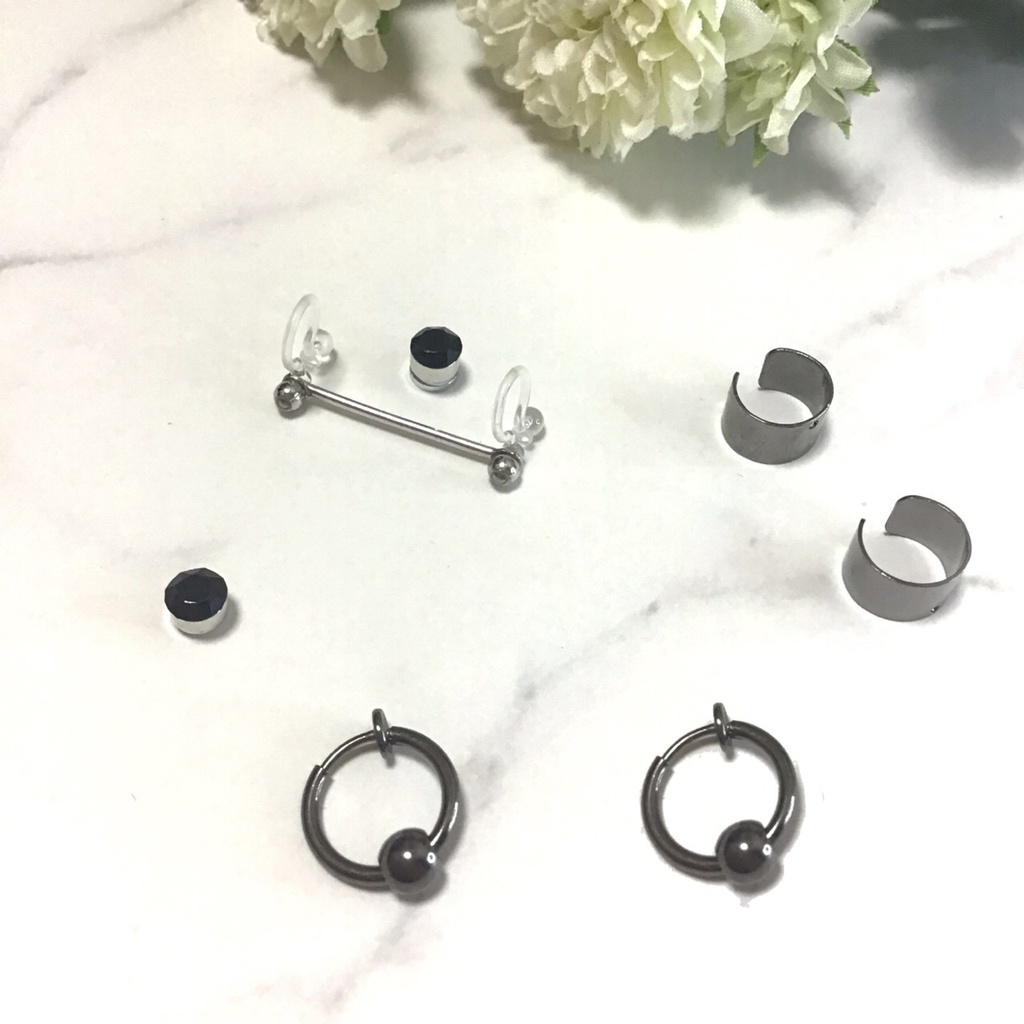 碧棺左馬刻風 フェイクピアスセット